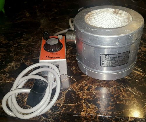 Glas-col heating  mantle  tm106 and pl-miniyrol for sale