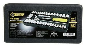 Steel Grip PSO40 40 Piece Ratchet &amp; Socket Set