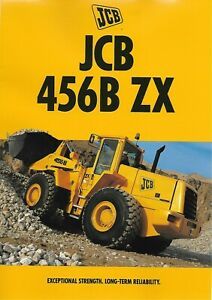 Equipment Brochure - JCB - 456B ZX - Wheel Loader - 1997 (E6753)