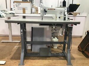 EXCELLENT CONDITION Consew 206RB-5 Upholstery Sewing Machine, Stand, Servo Motor