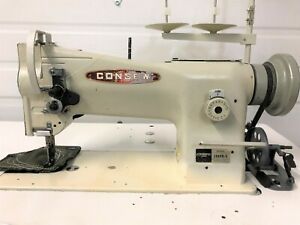 CONSEW 206RB-5  WALKING FOOT LARGE BOBBIN  110V SERVO  INDUSTRIAL SEWING MACHINE