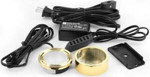 *USA* Woodworker&#039;s Supply, Inc.  Halogen 3 Light Set 20 Watt Brass (Ea) | 908-13