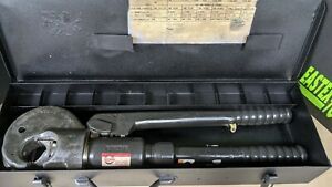 Burndy Y35-2 Hydraulic Crimper Tool With Case