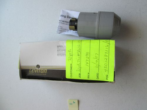 NEW IN BOX LEVITON 21415-B PLUG COMPETITOR HUB 21415B POWER INTERUPTING  (244)