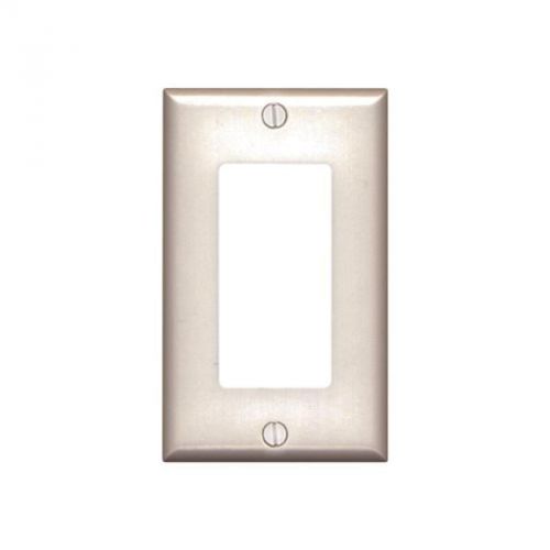 Deco Wall Plate 1-Gang Almond 602526 National Brand Alternative 602526