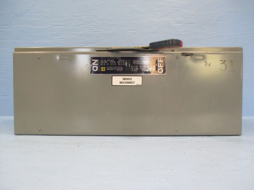 Square D QMB-364W 200 Amp 600 VAC QMB Fusible Branch Switch E1 Series QMB364W