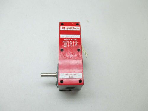 NAMCO EA15030014 LIMIT 125/250/460V-AC 15/5/3A AMP SWITCH D442364