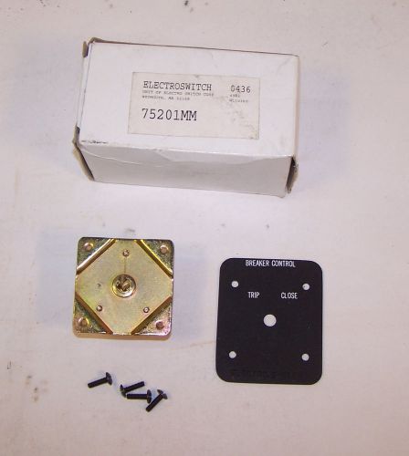 ELECTROSWITCH SERIES 31 ROTARY SWITCH 75201MM NIB