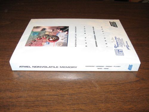 Data book: Atmel nonvolatile memory: EEPROM, EPROM, PROM, FLASH