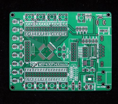 MSP430 Development Board  PCB for TQFP64