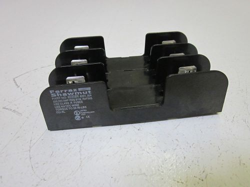 FERRAZ SHAWMUT 60308R FUSE BLOCK HOLDER 30A 600V *NEW OUT OF A BOX*