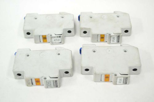 Lot 4 ferraz shawmut uscc1i ultrasafe 30a amp 1p 600v-ac fuse holder b343735 for sale