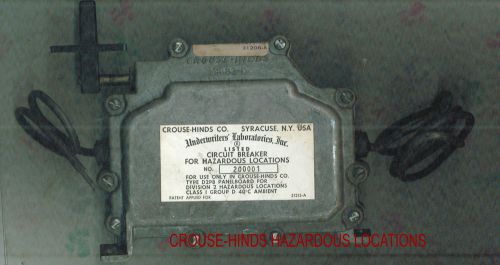 CIRCUIT BREAKER FOR HAZARDOUS LOCATIONS 15 AMP  D2CB11-15 120/240 VAC