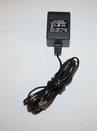 genuine REPLACEMENT D35W090200-T6/1 CLASS 2 TRANSFORMER 9V 200mA