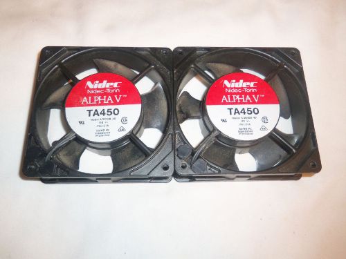 2 New Nidec Torin Alpha V TA450 Model 30108-10 Fans