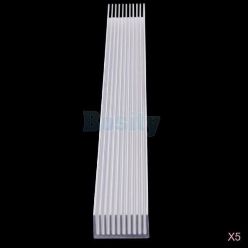 5x Aluminum HeatSink Cooler Cooling Module for 4 x 3W / 12 x 1W Light Lamp DIY