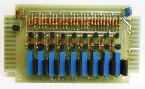 CINCINNATI MILACRON, PC BOARD, 4-531-0078A, TTCB, 4 531 0078A, PC TRIMMER BOARD