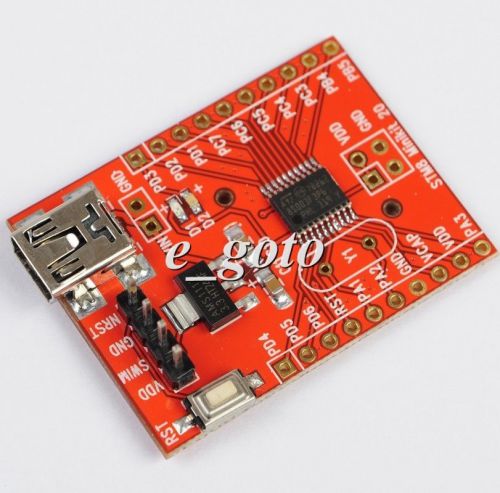 Stm8s003f3p6 stm8 minimum system development board swim debug for arduino for sale