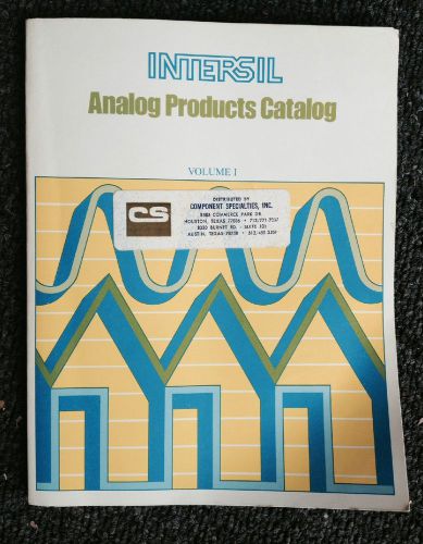 INTERSIL ANALOG PRODUCTS CATALOG