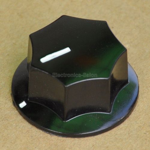 10x Pot Knobs, 1.31&#034; x 0.63&#034; Shaft 1/4&#034;, MF-B03, for HAM Radio / Audio