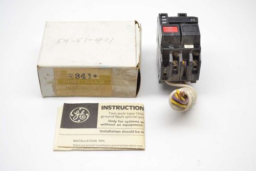 New general electric ge thqb2130ba30 2p 30a 120/240v-ac circuit breaker b404127 for sale