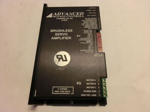 ADVANCED MOTION CONTROLS BRUSHLESS SERVO AMPLIFIER B25A20P