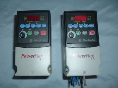 allen bradley powerflex 4  lot of 2