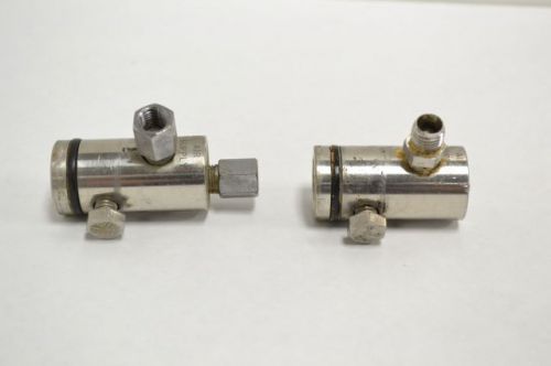 LOT 2 PMC PT-60-N-HA-S MINIATURE PRESSURE TRANSMITTER 0-60PSI DIAPHRAGM B213602