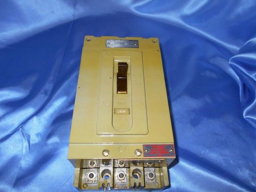 Westinghouse Navy Type AQB-A100 Circuit Breaker, 3 Poles, Volts 500 AC 250 DC