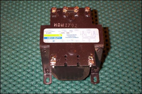 E105 SOLA ELECTRIC HEVI-DUTY ELECTRIC TRANSFORMER 220-240/440/480V