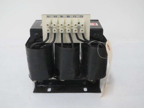 Rex manufacturing 3pr-0034c5h 3 ph 1.25uh 34a amp 600v-ac line reactor b479158 for sale