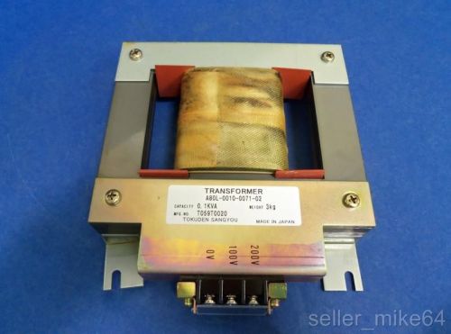 Fanuc a80l-0010-0071-02  0.1kva capacity 200 volt transformer, new for sale