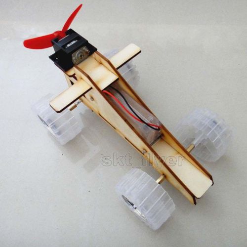 Manual four-wheel Driver Wind Car Kit DIY Children Puzzle IQ Gadget Hobby Robot