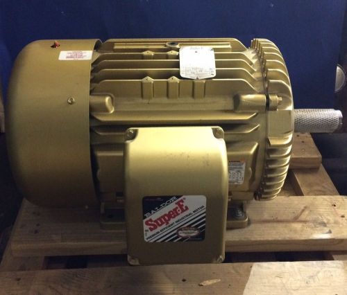 Baldor Super-E  30 HP, 1770 RPM AC Motor Cat No. EM4104T  ~ 230/460V ~286T Frame