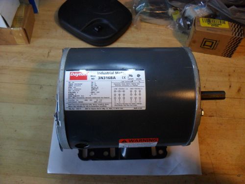 Dayton 3/4HP Electric Motor 3N316BA Voltage:208 - 230 V-AC, 460 V-AC