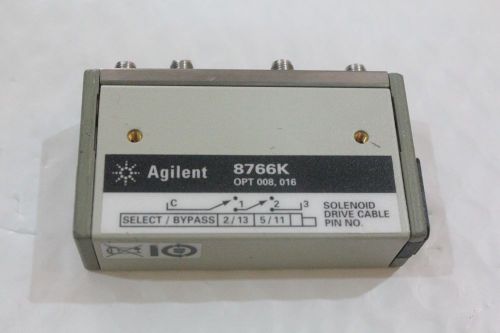 Agilent 8766K Multiport Coaxial Switch, DC to 26.5 GHz, SP3T           hp 8766K