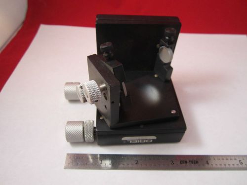 OPTICAL ORIEL MOUNT LASER OPTICS mirror + filter fixture iv BIN#PMEL