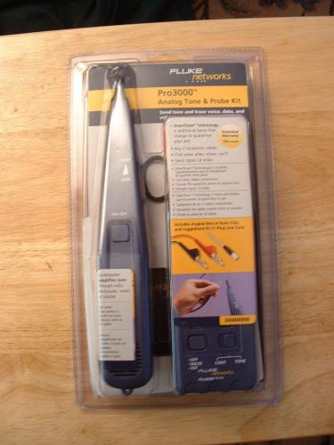 Fluke Networks Pro 3000 Analog Tone and Probe Kit