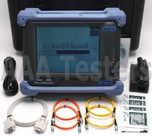 EXFO FTB-300 FTB-7223B FTB-7212D SM MM OTDR FTB-3922 w/ PM VFL &amp; TalkSet FTB7200