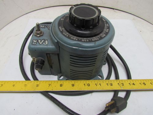 Weschler 9T92A0087 Variable Transformer Constant Current Load IN 120V Out 140V