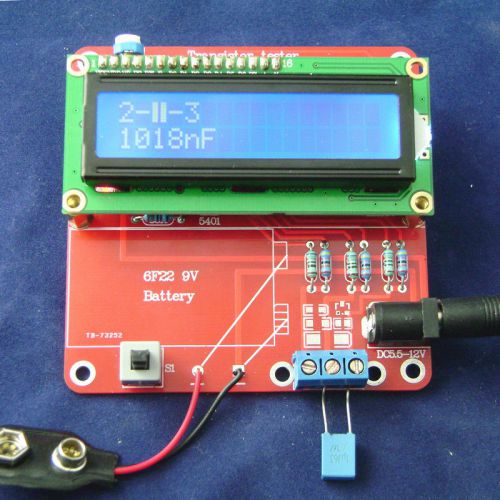 Finished m168 capacitance esr inductance resistor lc meter tester npn pnp mosfet for sale