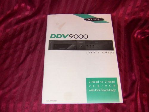 ddv 9000 users guide govideo