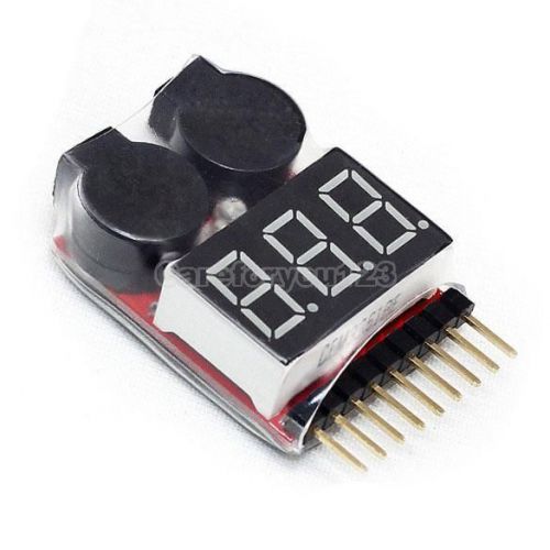 New 1-8s rc lipo battery latest combo voltage monitor pressure alarm electron for sale