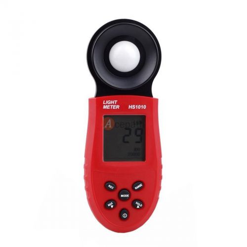 200,000 Digital LCD Light Meter Luxmeter Lux/FC Meters Luminometer Photometer