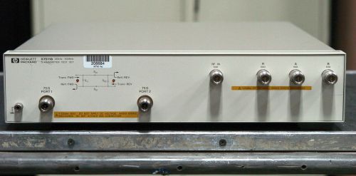 Agilent / hp 87511b 100 khz to 500 mhz s-parameter test set, 75 ohm w/cables for sale
