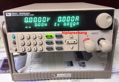 High-accuracy 1mV 0.1mA Programmable Electronic Load 300W 120V 30A Battery Test