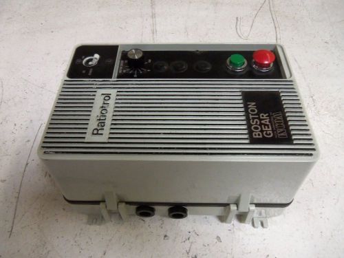 RATIOTROL VEL33D DC MOTOR SPEED CONTROL *USED*