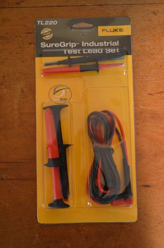 New Fluke SureGrip TL220 Test Lead Set