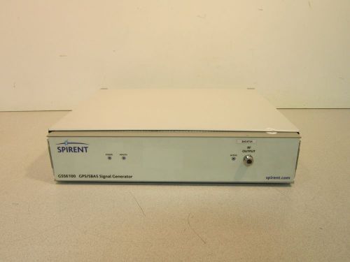 Spirent GSS6100 GPS/SBAS Signal Generator 100-120V/220-240, 48-66Hz **NICE**