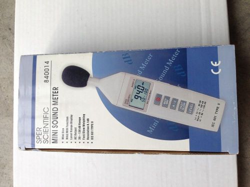 Sper Scientific Mini sound meter 840014